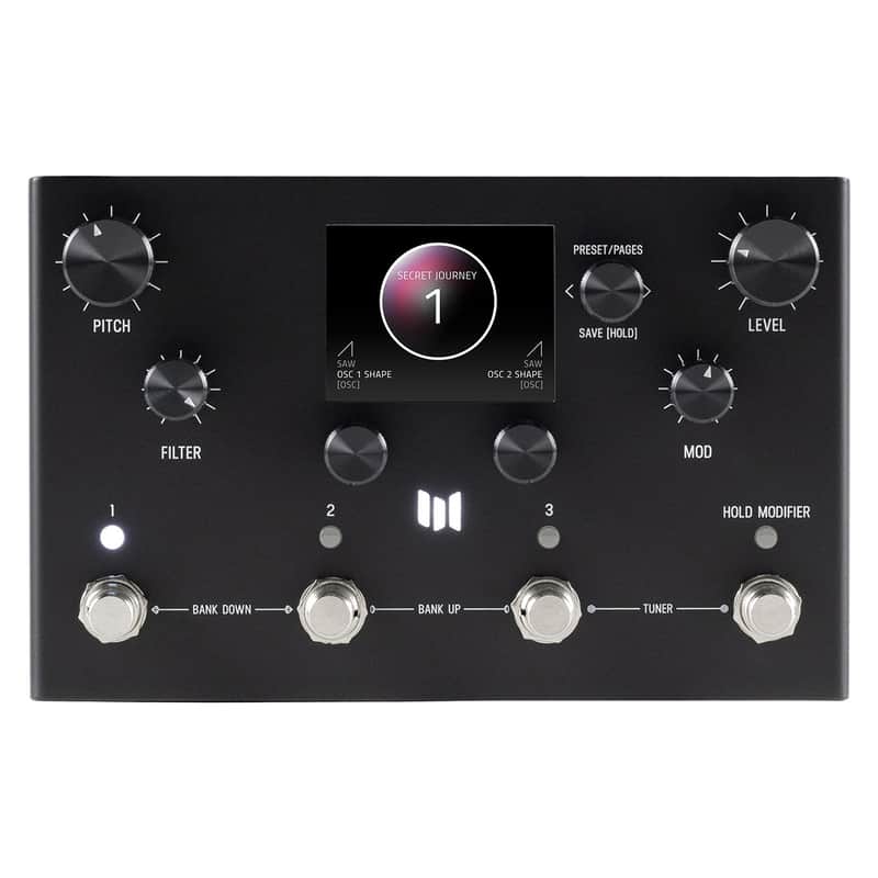 Meris Enzo X Modular Synthesizer Pedal (Ltd Edition Black) image 1