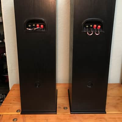 Vintage Wharfedale Diamond 8.3 Tower Speakers Two-Way Bi-Amplification Able Audiophile Hi-Fi Stereo image 7