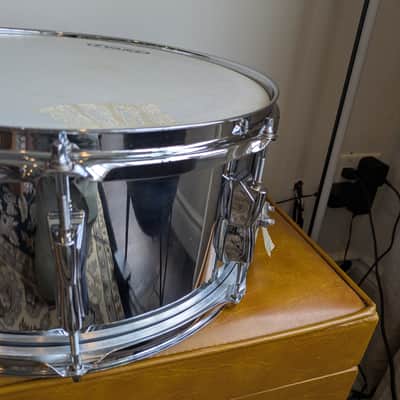 Yamaha 6.5"x14" Steel Snare 1990s image 12
