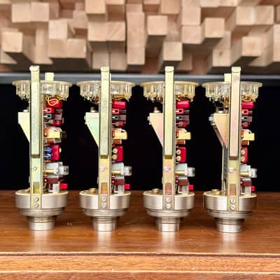Vintage Neumann U87 Condenser Microphone Matched Quartet! Sequential SNs! 1971 U 87 With Swivel Mounts. Rare! image 9