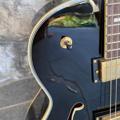 Stagg Custom Semi-Acoustic Guitar – ES-175 Style (Gold Hardware & Block Inlays) image 6