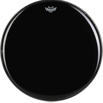 Remo Powerstroke P3 Ebony Bass Drumhead - 22 inches image 2
