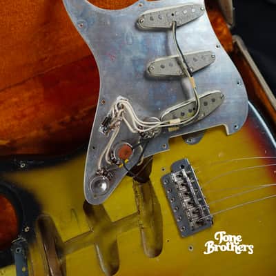 All Original! 1964 Fender Stratocaster Sunburst image 17