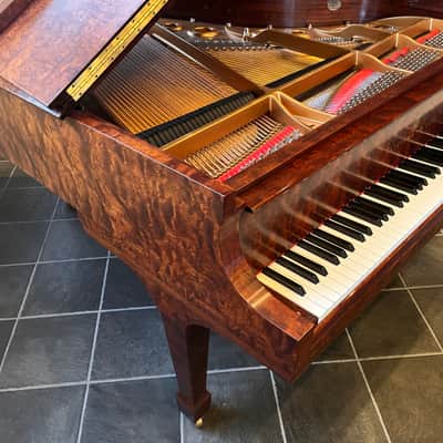 Steinway & Sons Model L cir. 2000 - Kewazinga Bubinga (Crown Jewel) image 5