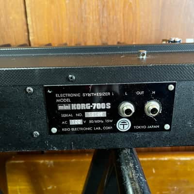Korg MiniKorg 700s monophonic analog keyboard Pro overhauled w/ bag image 10