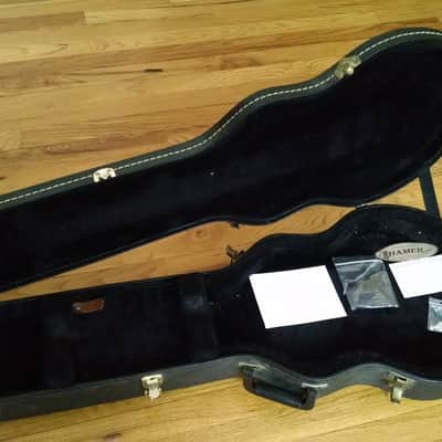 Hamer Artist Korina P90 Semi-Hollow Electric Guitar JazzBurst image 18