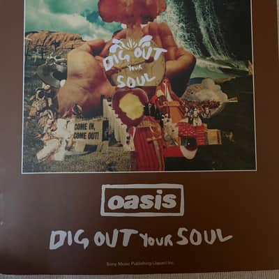 Oasis - Dig Out Your Soul - Guitar and Bass tab / tablature Book - Japan image 1