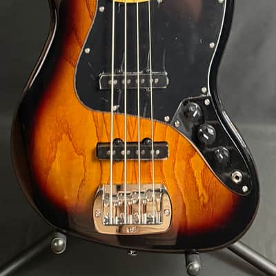G&L Tribute JB 4-String Bass Guitar 3-Tone Sunburst Finish image 1