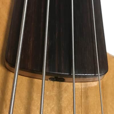 Philip Kubicki Custom Jazz Fretless 1984 natural image 9