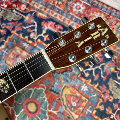 Aria W30D X-Braced 1970's Dreadnought MIJ image 4