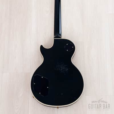2001 Gibson Les Paul Custom Black Beauty w/ Case, Lightweight image 3