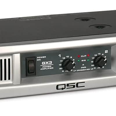 QSC GX3 300 Watt 8-Ohm 2-Channel Power Amplifier - store demo **perfecto! **complete! **in-box! image 2