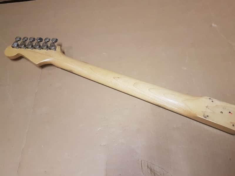 1989 Fender Stratocaster Neck Flat Radius image 1