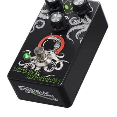 INTERSTELLER AUDIO MACHINES / OCTONAUT HYPERDRIVE \ OD PEDAL + FREE 9V ADAPTOR image 2