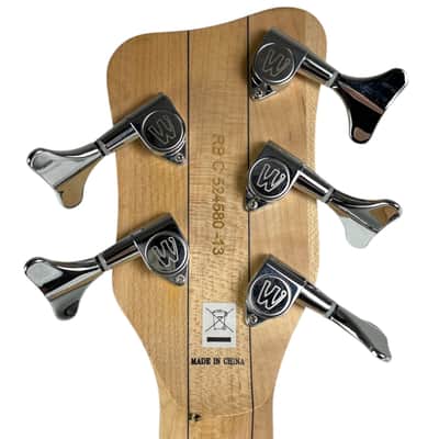 Warwick Corvette Rock Bass 5-String 2013 - Black image 10