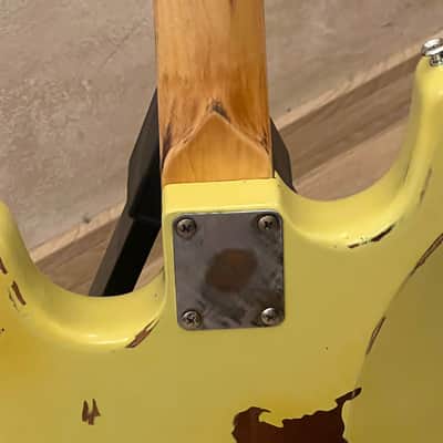 Hendrix Inspired Custom Stratocaster Style Relic Guitar Mahogany not Fender image 14