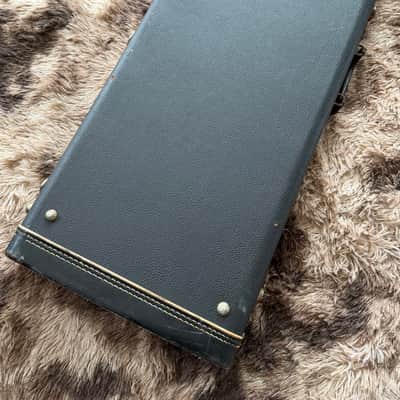 1960s Fender Jazz Bass Vintage Hard Case - Black / Orange image 10