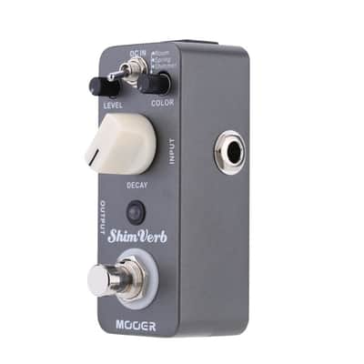 MOOER Digital Reverb Room / Spring / Shimmer Electric Guitar Effect Pedal image 2