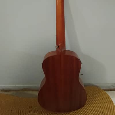 Aklot AKET26 2020 - Natural Mahogany Acoustic-Electric Ukulele w/ Hard Case image 4