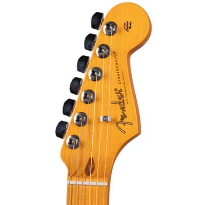 Fender American Ultra Luxe Vintage '50s Stratocaster White Blonde (574) image 4