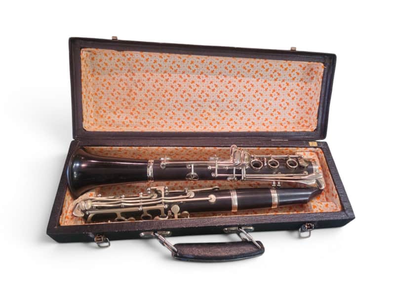 Vintage Soviet Orpheus B♭ Clarinet 1986 Kyiv Musical Instrument Factory Rare Collectible Wind Instrument image 1