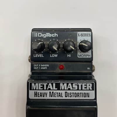 Digitech X-Series XMM Metal Master Heavy Metal Distortion Guitar Effect Pedal image 2