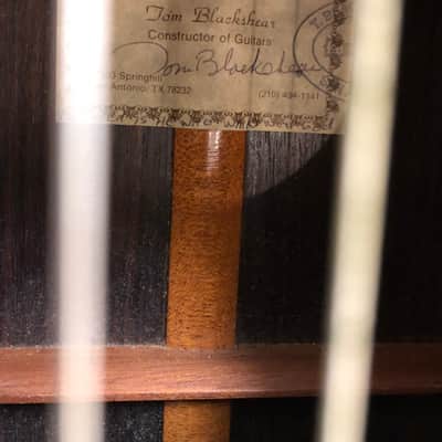 Tom Blackshear  Classical Guitar Rodriguez Concert Model 2013 French polish image 5