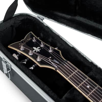 Gator Cases Deluxe ABS Molded Case for 335 Style Semi Hollow Electric Guitars (GC-335) Black image 7