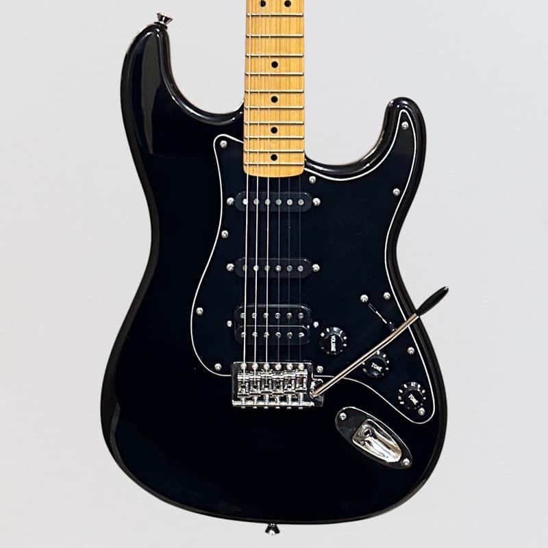Fender Squier Classic Vibe '70s Stratocaster HSS Electric Guitar - Black image 1