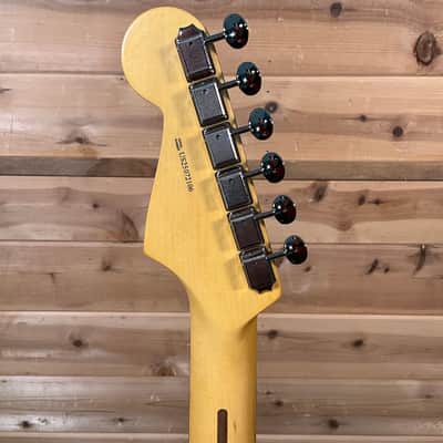 Fender American Professional Classic Stratocaster HSS Electric Guitar - Faded Sherwood Green Metallic image 6