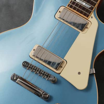 Gibson Les Paul Deluxe 100th 2015 - Pelham Blue image 3