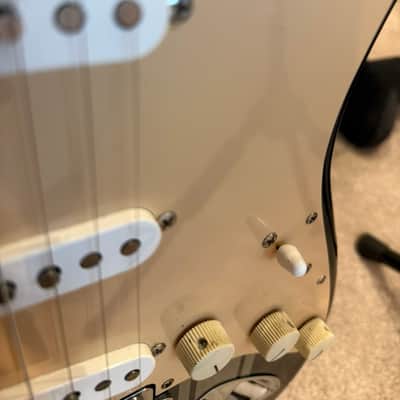 Fender Limited Edition John Mayer Stratocaster - Charcoal Frost Metallic with Racing Stripe 1/100 image 15