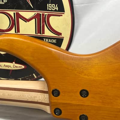 Yamaha TRBX605FM 5-String Electric Bass- Matte Amber image 13