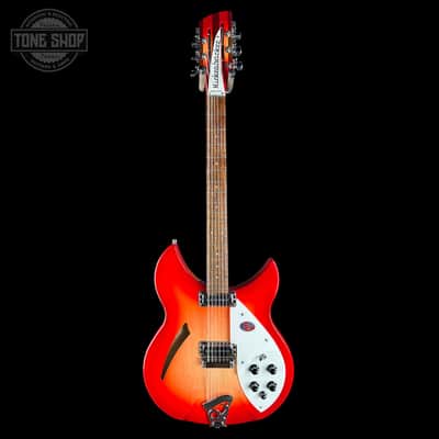 Rickenbacker 330/12 12-String Semi-Hollow Fireglo w/case 2614721 image 2