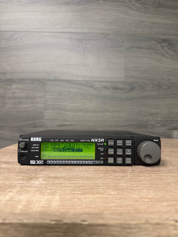 Korg NX5R Sound Module Synthesizer With Power Cable #3046 image 1