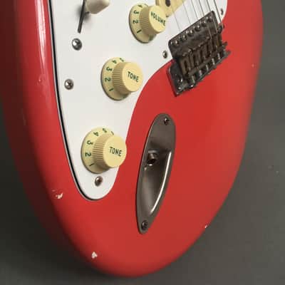 LEFTY! Wildwood Vintage ST66 Swamp Ash Boutique Custom Relic Fiesta Red Nitro Gibson 24.75” Scale Strat 7.2 Lb HSC image 12