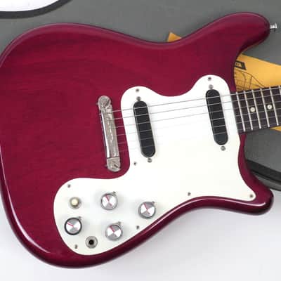 1964 Epiphone Olympic Double Pickup SB772D Cherry "Under the Bed" Clean with Original Case! Gibson Kalamazoo Made image 6