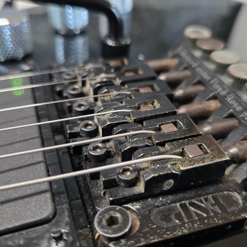 1993 ESP M-II Hammett Custom Black