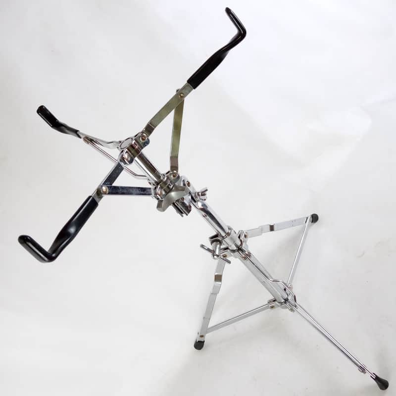 Slingerland"Rocket"1382 Snare Drum Stand Chrome Vintage 70s Sturdy Single-Braced image 1