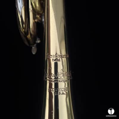 NY Bach Stradivarius Mt. Vernon N.Y 37 ML 112 leadpipe cornet mouthpiece gamonbrass image 16