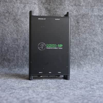 Mackie MDB-1P Passive Direct Box 2010s - Black image 1