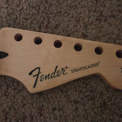 2021 Fender Stratocaster MIM Neck image 3