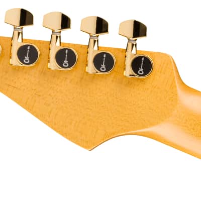 Charvel American Neo-Classic San Dimas SD1 HH HT Maple FB Racing Red with Bag image 5