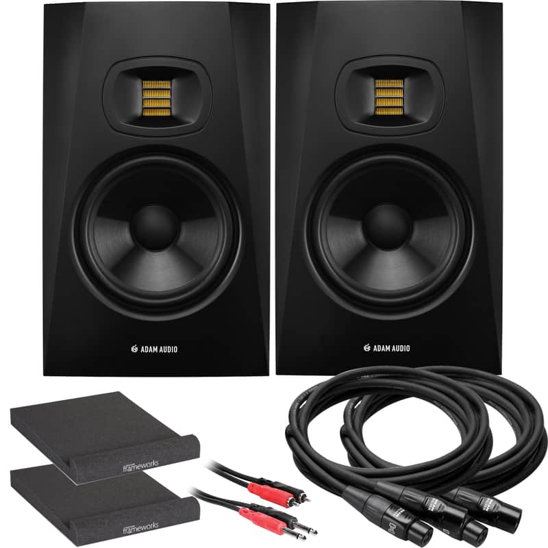 ADAM Audio T7V 7" Active Studio Monitor Speaker STUDIO KIT image 1