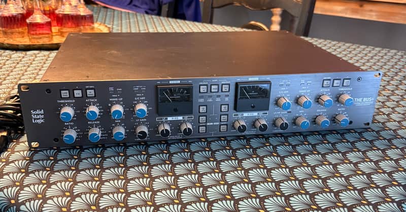 Solid State Logic The Bus+ Stereo Rackmount Compressor 2022 - Present - Black image 1
