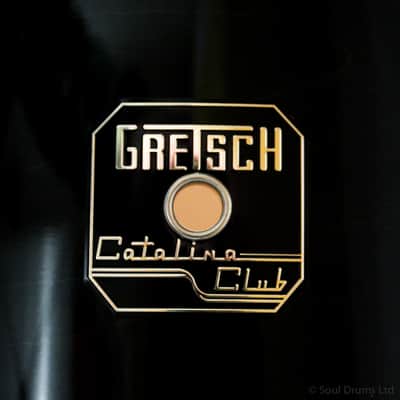 Gretsch Catalina Club Rock Drum Set 13", 16", 24" Ebony Stain image 4