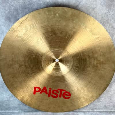 Paiste 16" 2002 Crash Cymbal 1980 - Present - Traditional image 2