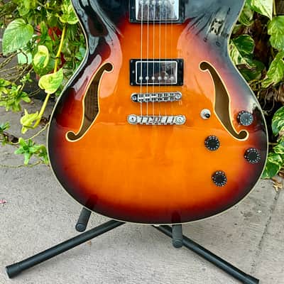 Ibanez AS73-BS-12 -01 Artcore Semi-Hollow Guitar - Brown Sunburst image 3