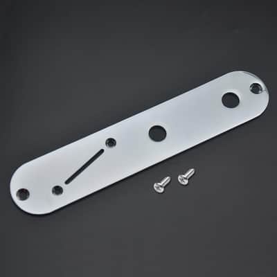 32mm Steel Tele Control Plate with Angled Switch Slot for Fender Telecaster Control Plate Telecaster Electric Guitar
