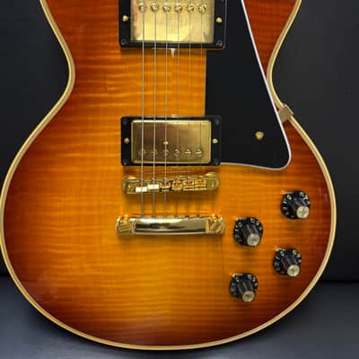 Gibson Custom Shop M2M 1968 Les Paul Custom Figured Top - Iced Tea Burst 2024 image 10